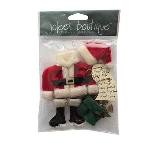 Jolees Boutique Santa Suit Sticker Collage 4" Crafts & Scrapbooking